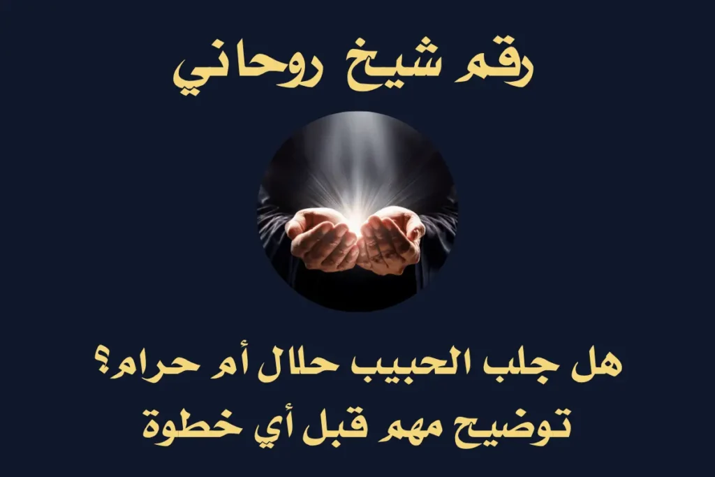 هل جلب الحبيب حلال